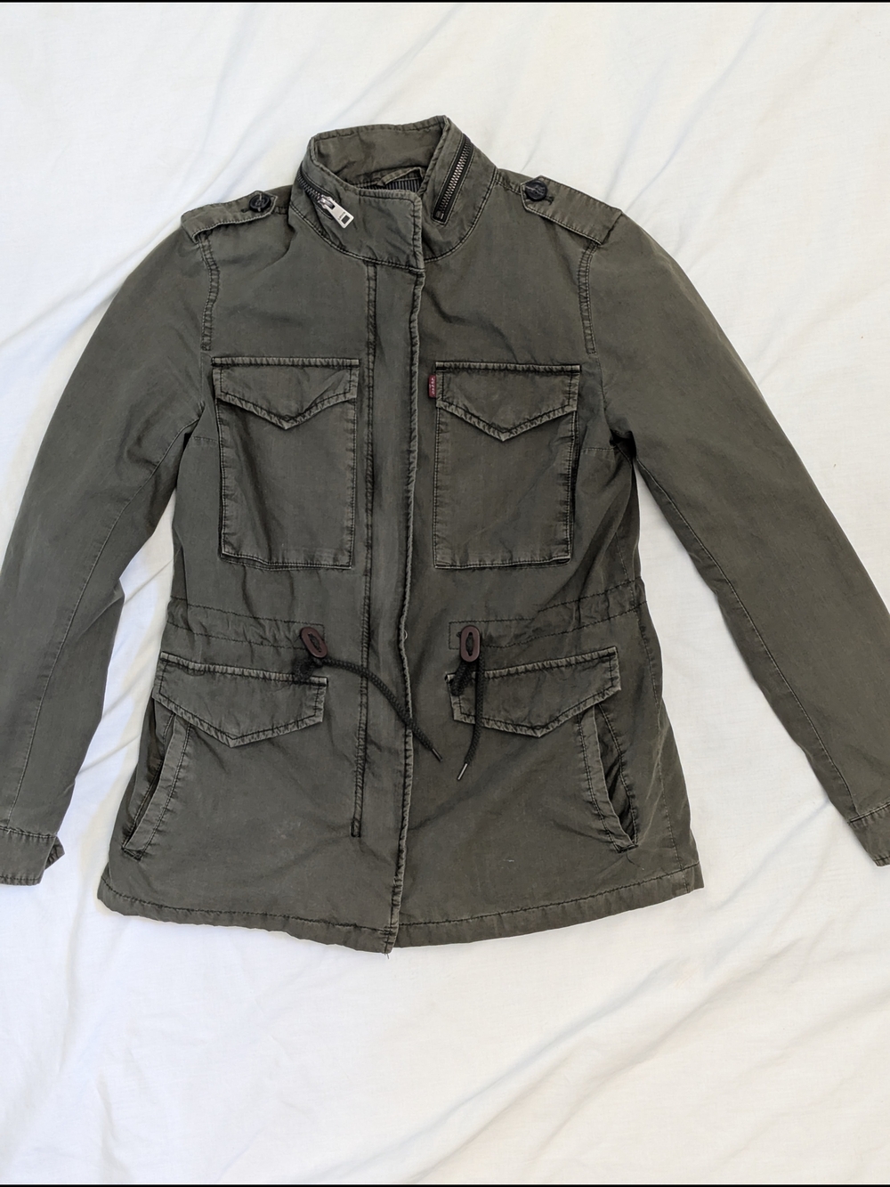 Levi's Women's Olive Utility Jacket XS
